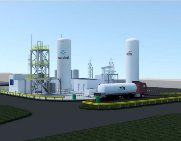 Titan, Attero, and Nordsol awarded €4,3M in funding for a bio-LNG production plant