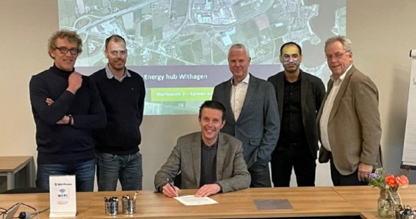 Ondertekening Samenwerkingsovereenkomst Green Energy Hub Withagen