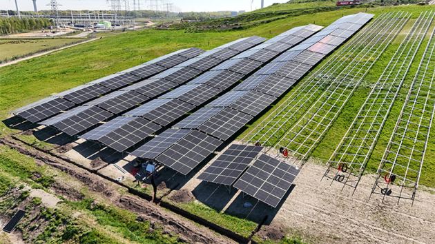 Eerste duurzame stroom uit zonnepark Tilburg geleverd aan het net